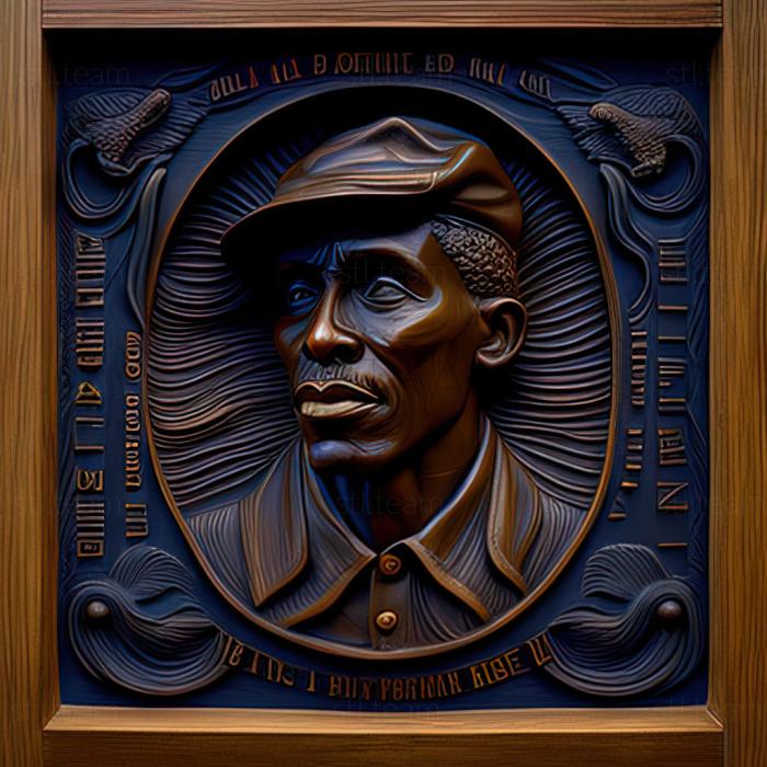 3D model Theodore Earl Butler American artist (STL)